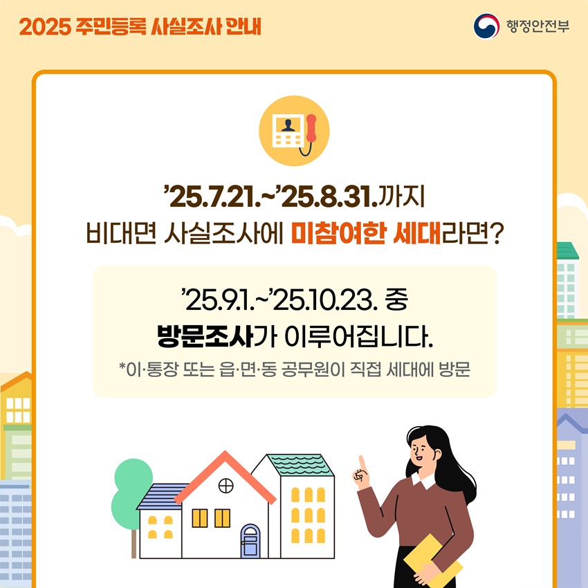4.✔️2025 주민등록 사실조사 안내